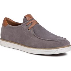 Półbuty GINO ROSSI - MI07-A974-A803-04 Grey. Szare półbuty męskie Gino Rossi, na co dzień, bez wzorów, ze skóry, eleganckie, bez zapięcia. Za 279,99 zł.