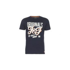 T-shirty z krótkim rękawem Jack Jones JORBORDING. Niebieskie t-shirty męskie Jack & Jones, s, bez wzorów, bez kołnierzyka, krótkie. Za 62,30 zł.