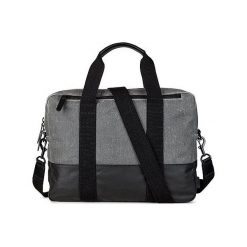 ECCO Palle - Czarny - 38x29x9cm - Torby. Czarne torby męskie sportowe marki ecco, w paski, z bawełny, sportowe. Za 1099,90 zł.