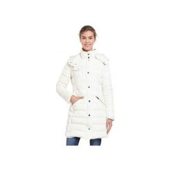 Desigual Damska Ocieplana Kurtka Inga Crudo 18wwewbr 1001 (Rozmiar 38). Szare kurtki damskie marki Desigual, bez wzorów, bez kaptura. W wyprzedaży za 436,00 zł.