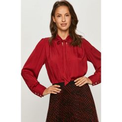 Morgan - Bluzka. Białe bluzki damskie Morgan, na co dzień, m, bez wzorów, z poliesteru, eleganckie, bez kołnierzyka, z długim rękawem. Za 229,90 zł.