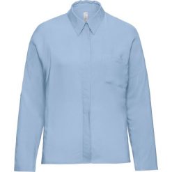 Bluzki damskie: Bluzka "boxy" bonprix pudrowy niebieski