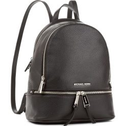Plecak MICHAEL MICHAEL KORS - Rhea Zip 30S5SEZB1L Black. Czarne plecaki damskie MICHAEL Michael Kors, bez wzorów, ze skóry, eleganckie. W wyprzedaży za 759,00 zł.