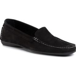 Mokasyny FILIPE - 3031 Preto. Czarne mokasyny damskie Filipe, na co dzień, bez wzorów, ze skóry, bez obcasa, na płaskiej podeszwie, bez zapięcia. Za 209,00 zł.