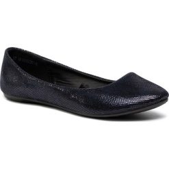 Baleriny JENNY FAIRY W16SS061-6. Niebieskie baleriny damskie Jenny Fairy, bez wzorów, ze skóry ekologicznej, bez obcasa. Za 49,99 zł.