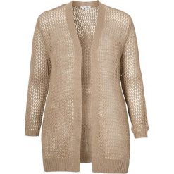 Zhenzi Sweter Both beżowy female beżowy 46/48 (M). Brązowe swetry damskie Zhenzi, s, z aplikacjami, ze splotem, eleganckie, bez rękawów, bez kaptura. Za 279,00 zł.