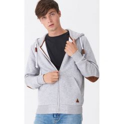 Rozpinana bluza z kapturem - Szary. Szare bluzy męskie House, s, bez wzorów, z kapturem, bez rękawów, z kapturem. Za 99,99 zł.