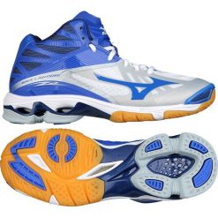 Buty skate męskie: Mizuno Buty męskie Mizuno Wave Lightning Z2 MID białe r. 47 (V1GA160521)