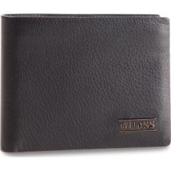 Duży Portfel Męski GUESS - SM2510 LEA24 BLA. Czarne portfele męskie Guess, z aplikacjami, ze skóry. Za 279,00 zł.