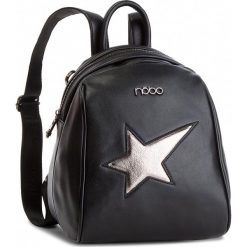 Plecak NOBO - NBAG-F0900-C020 Czarny. Czarne plecaki damskie marki Nobo, bez wzorów, ze skóry ekologicznej, eleganckie. W wyprzedaży za 159,00 zł.