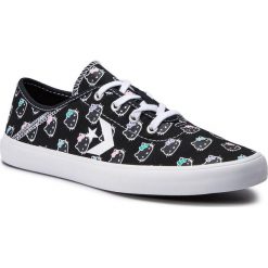 Tenisówki CONVERSE - Costa Ox 564632C Black/Black/White. Czarne trampki dziewczęce Converse, bez wzorów, z gumy, na sznurówki. W wyprzedaży za 179,00 zł.