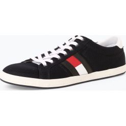 Tommy Hilfiger - Tenisówki męskie, niebieski. Niebieskie trampki męskie TOMMY HILFIGER, bez wzorów, klasyczne, na sznurówki. Za 299,95 zł.