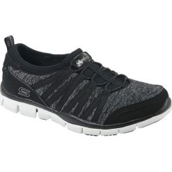 Skechers Gratis 22602-BKW 36,5 Szare. Szare buty sportowe damskie Skechers, bez wzorów, z tkaniny, sportowe. W wyprzedaży za 129,99 zł.
