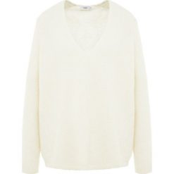 CLOSED Sweter blanched almond. Białe bluzy damskie CLOSED, xs, bez wzorów, z wełny, bez rękawów, bez kaptura. Za 1089,00 zł.