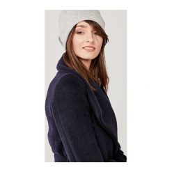 Czapka wełniana jasnoszara szary. Szare czapki damskie Marie Zélie, w paski, z bawełny. Za 167,00 zł.
