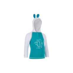 TOP UV surfing 100 dla malucha. Niebieskie buty sportowe męskie marki NABAIJI, s, bez wzorów, z elastanu, sportowe, z kapturem, bez rękawów. Za 49,99 zł.