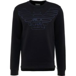 Emporio Armani FELPA Bluza b.navy/aquila. Niebieskie bluzy męskie Emporio Armani, l, z elastanu. Za 799,00 zł.
