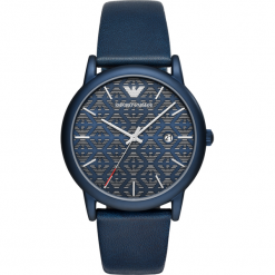 Zegarek EMPORIO ARMANI - Luigi AR11304 Navy. Niebieskie zegarki męskie Emporio Armani. W wyprzedaży za 629,00 zł.
