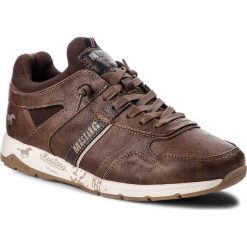 Sneakersy MUSTANG - 43A008 Brązowy. Pomarańczowe sneakersy męskie marki Mustang, na co dzień, bez wzorów, ze skóry ekologicznej, eleganckie, bez zapięcia. W wyprzedaży za 189,00 zł.