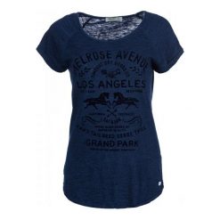 T-shirty damskie: Timeout T-Shirt Damski S Ciemny Niebieski
