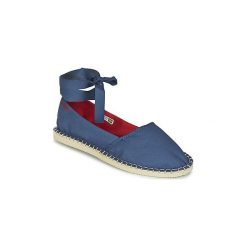 Espadryle Havaianas ORIGINE SLIM. Czarne espadryle damskie marki Havaianas, z gumy, na płaskiej podeszwie. Za 159,00 zł.