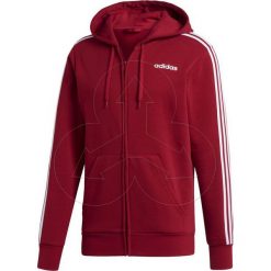 BLUZA męska adidas z kapturem FI0807. Czerwone bluzy męskie Adidas, m, w paski, z bawełny, klasyczne, z kapturem, bez rękawów, z kapturem. Za 199,00 zł.