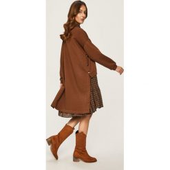 Answear - Bluza. Brązowe bluzy damskie ANSWEAR, s, z bawełny. Za 139,90 zł.