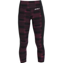 2XU FITNESS COMPRESSION STORAGE Legginsy black. Czarne legginsy sportowe damskie marki 2XU, s, z elastanu. W wyprzedaży za 335,20 zł.
