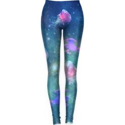 Legginsy: Legginsy w kolorze niebieskim