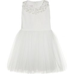 Sukienki dziewczęce: Gebriel Juno by Junona DRESS FLOWERS APPLIQUE Sukienka koktajlowa white