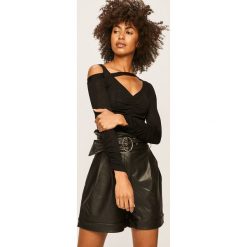 Pinko - Sweter. Czarne swetry damskie Pinko, s, bez wzorów, z wiskozy, bez rękawów, bez kaptura. W wyprzedaży za 499,90 zł.
