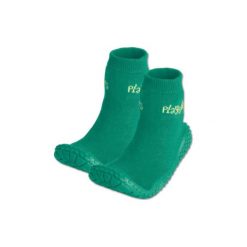 Playshoes Skarpety do wody Aqua zielone - zielony. Zielone buciki niemowlęce chłopięce marki Playshoes, z materiału. Za 29,00 zł.