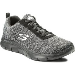 Buty SKECHERS - Flex Appeal 2.0 12753/BKCC Black/Charcoal. Szare buty sportowe damskie Skechers, z materiału, sportowe, na fitness i siłownię. W wyprzedaży za 179,00 zł.