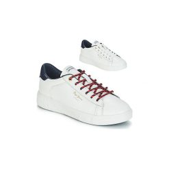 Buty Pepe jeans ROXY PREMIUM. Białe trampki i tenisówki damskie marki Pepe Jeans, bez wzorów, z jeansu, bez zapięcia. Za 379,00 zł.