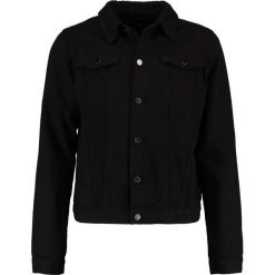 Kurtki męskie bomber: Criminal Damage TRUCKER Kurtka jeansowa black/black