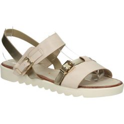 SANDAŁY S.BARSKI 216-7. Brązowe sandały damskie marki S.barski. Za 49,99 zł.