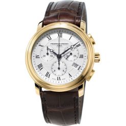 ZEGAREK FREDERIQUE CONSTANT Chronograph FC-292MC4P5. Białe zegarki męskie FREDERIC CONSTANT, ze stali. Za 3599,00 zł.