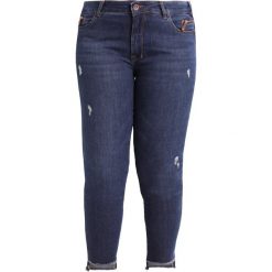 Zizzi EMILY Jeans Skinny Fit dark blue. Niebieskie jeansy damskie relaxed fit marki Zizzi. W wyprzedaży za 189,50 zł.