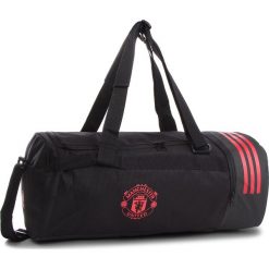 Torba adidas - MUFC DU M CY5587. Czarne plecaki męskie Adidas, bez wzorów, z materiału, sportowe. W wyprzedaży za 149,00 zł.