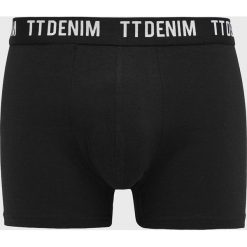 Tom Tailor Denim - Bokserki (3-pack). Szare bokserki męskie TOM TAILOR DENIM, s, bez wzorów, z elastanu. W wyprzedaży za 59,90 zł.