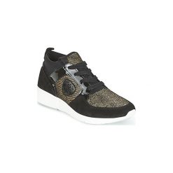 Buty Philippe Morvan MASK V2 COMBY NOIR/BRONZE. Czarne trampki i tenisówki damskie Philippe Morvan, bez wzorów, bez zapięcia. Za 495,20 zł.