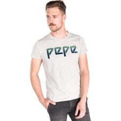 Pepe Jeans Mack Koszulka Szary. Szare podkoszulki męskie Pepe Jeans, s, z nadrukiem, z bawełny, bez kołnierzyka, krótkie. Za 154,95 zł.