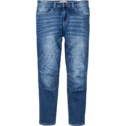 Dżinsy "power-stretch" Regular Fit Straight bonprix niebieski "stone”. Niebieskie jeansy męskie bonprix, m, bez wzorów. Za 109,99 zł.