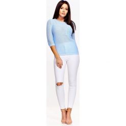Sweter z kieszonką. Swetry damskie Made in Poland, xl, bez wzorów, bez rękawów, bez kaptura. Za 89,00 zł.