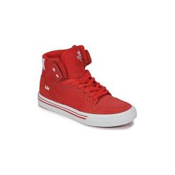 Buty Dziecko Supra VAIDER. Czerwone trampki chłopięce marki Supra. Za 237,15 zł.