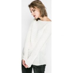Tommy Hilfiger - Sweter. Niebieskie swetry damskie TOMMY HILFIGER, s, bez wzorów, z bawełny, bez rękawów, bez kaptura. Za 399,90 zł.