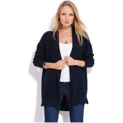 Fille Du Couturier Kardigan Damski Destiny 40 Ciemny Niebieski. Niebieskie kardigany damskie marki Fille Du Couturier, z materiału. Za 299,00 zł.