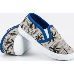 Trampki chłopięce: Wygodne trampki slip on MERG