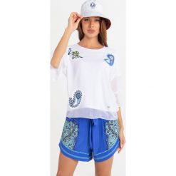 BLUZKA CALM SPORTALM. Bluzki damskie Sportalm, bez wzorów, eleganckie, bez kołnierzyka, bez rękawów. Za 779,00 zł.