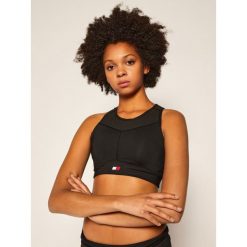 Biustonosz top Tommy Sport High Support S10S100439. Czarne topy damskie Tommy Sport, s, bez wzorów. Za 269,00 zł.